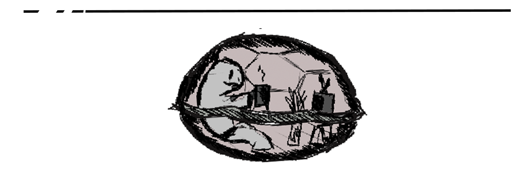 על קרוהן, להיות שכיר ואילוסטרייטור